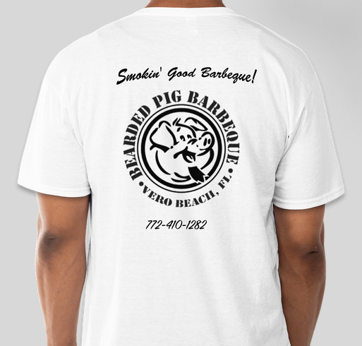 Bearded Pig's Grand Opening Fundraiser - unisex shirt design - back