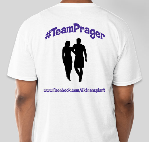 Help Katie Breathe- #TeamPrager Fundraiser - unisex shirt design - back