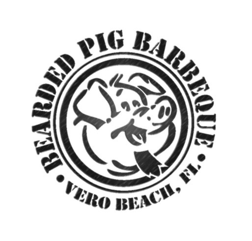 Bearded Pig's Grand Opening shirt design - zoomed
