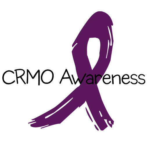 CRMO Awareness shirt design - zoomed