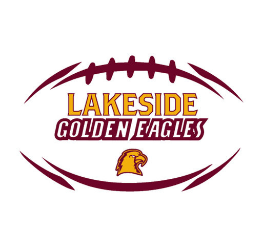 Official '26 Lakeside Golden Eagles Merch! shirt design - zoomed