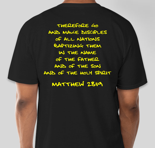 Priority 1 Ministries T-Shirt Fundraiser Fundraiser - unisex shirt design - back
