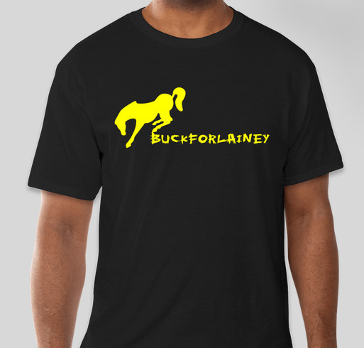 BuckforLainey - Round 2! Fundraiser - unisex shirt design - front
