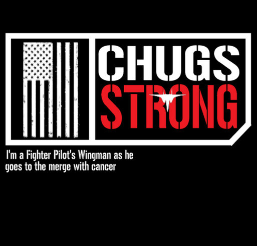 CHUGS STRONG!!! shirt design - zoomed