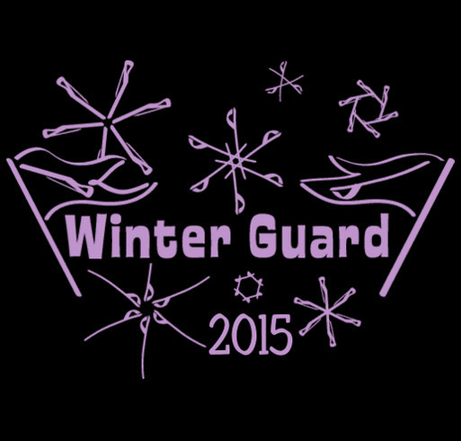 APW Winter guard shirt design - zoomed