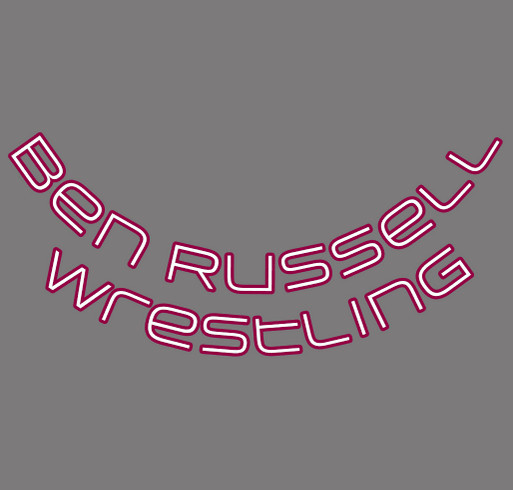 Benjamin Russell High School Wrestling team shirt design - zoomed