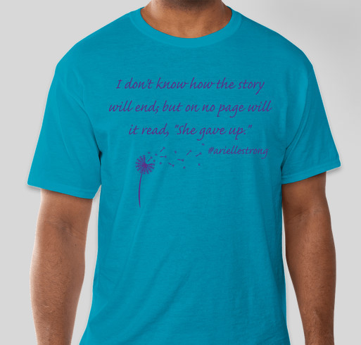 Arielle Strong Fundraiser - unisex shirt design - front