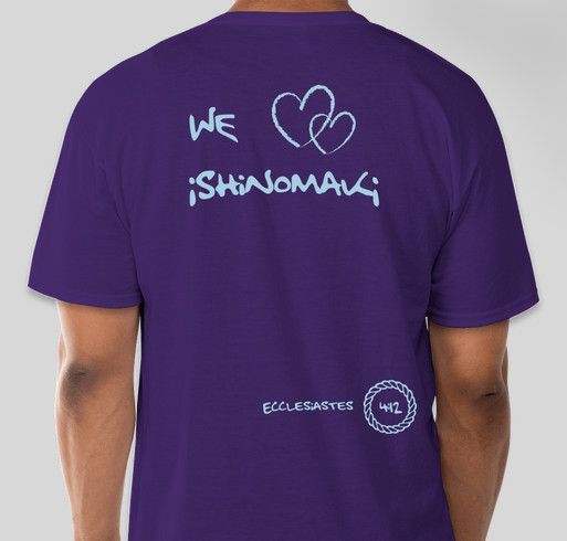 Ishinomaki Christian Center! Fundraiser - unisex shirt design - back