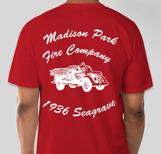 Support Engine 401 Fundraiser - unisex shirt design - back