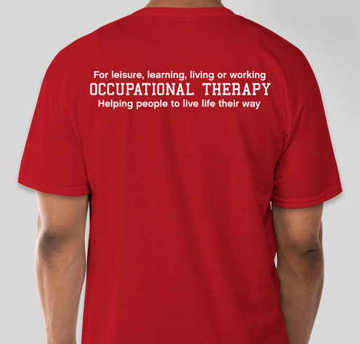 Occupational Therapy Awareness Month Fundraiser - unisex shirt design - back