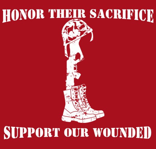 USASOA RED FRIDAY TEE SHIRTS - Support our Wounded while Remembering Everyone Deployed - Wear Red! shirt design - zoomed