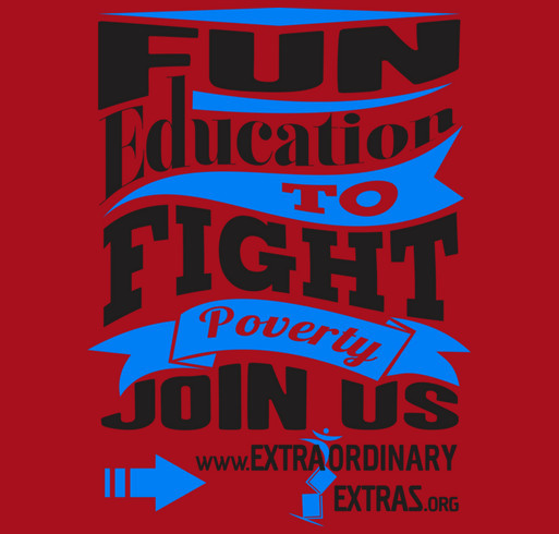 Extraordinary Extras T-Shirt Fundraiser shirt design - zoomed