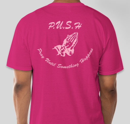 Saving The Ta-Ta's ! Fundraiser - unisex shirt design - back
