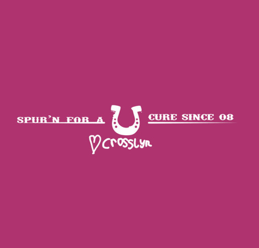 Spur'n for a Cure 2015 shirt design - zoomed