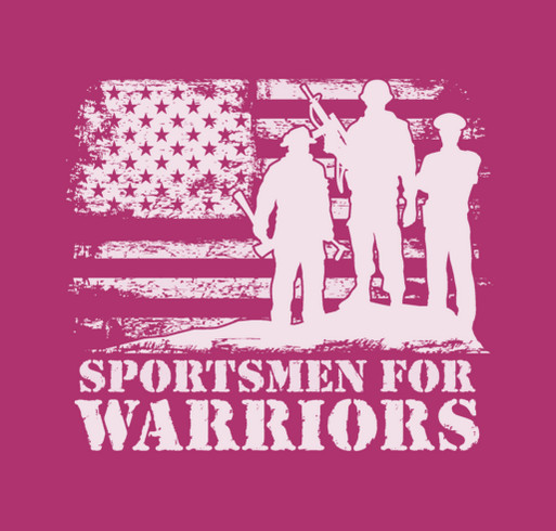Sportsmen For Warriors shirt design - zoomed