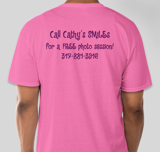 Cathy's SMILE Race for the Cure Fundraiser Fundraiser - unisex shirt design - back