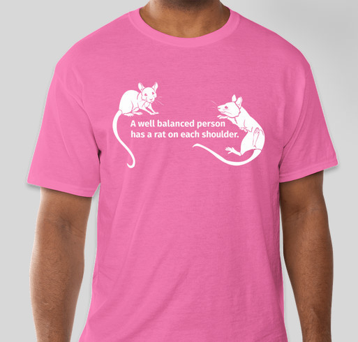 Central Texas Rat Rescue! Fundraiser - unisex shirt design - front