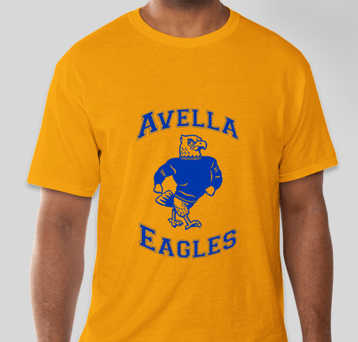 Avella Student Council Fundraiser - unisex shirt design - front