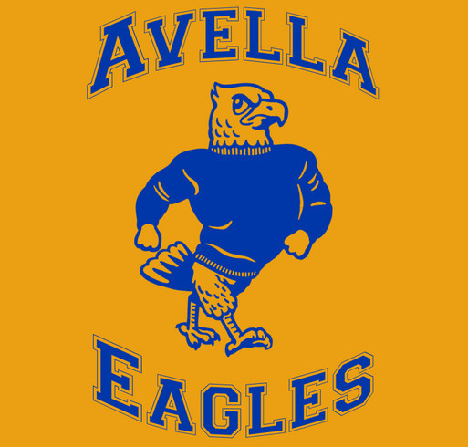 Avella Student Council shirt design - zoomed