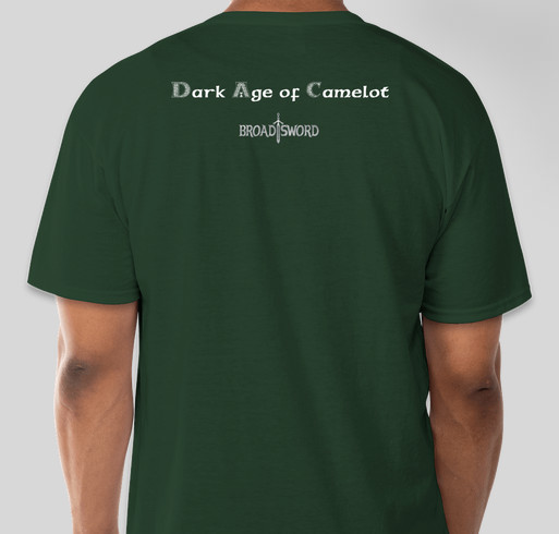 Dark Age of Camelot - Hibernia Realm Pride Fundraiser - unisex shirt design - back