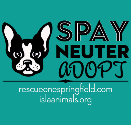 Rescue One's 2nd Annual Summer Spay and Neuter Campaign! shirt design - zoomed
