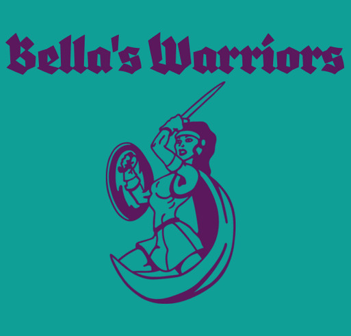 Bella's Warriors shirt design - zoomed