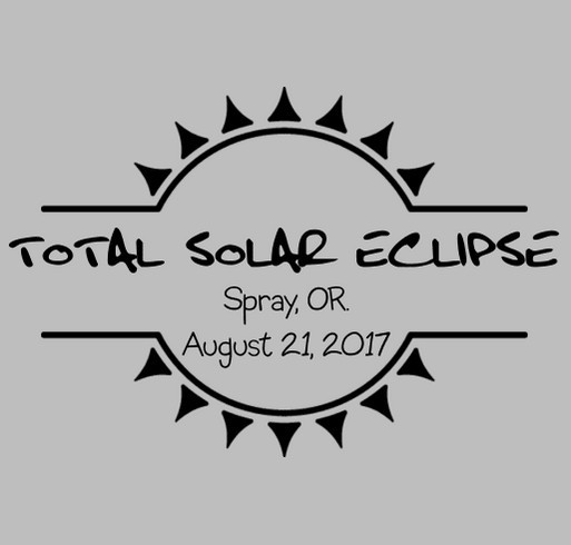 Total Solar Eclipse at Right Lane Ranch shirt design - zoomed