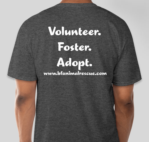 BFAR _ Best Friends Animal Rescue Fundraiser Fundraiser - unisex shirt design - back