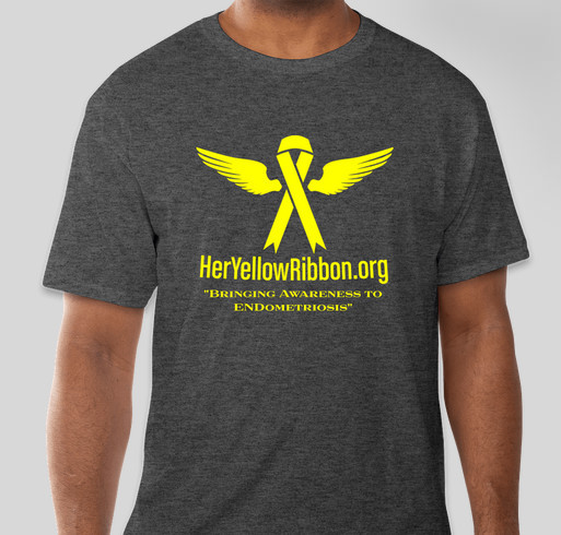 Her Yellow Ribbon: Part 2 Fundraiser - unisex shirt design - front