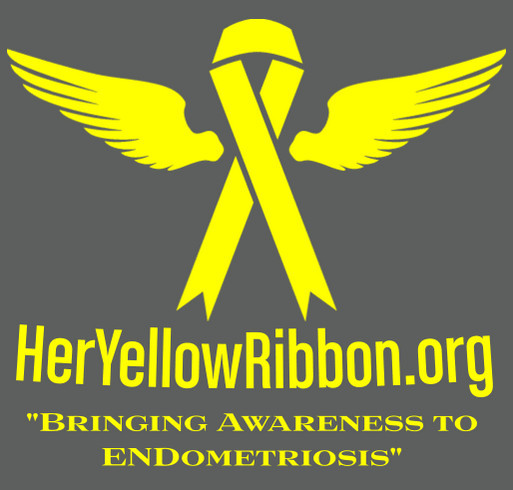 Her Yellow Ribbon shirt design - zoomed