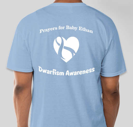 Prayers For Baby Ethan Fundraiser - unisex shirt design - back
