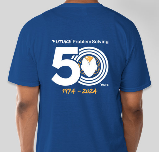 FPS 50 Years! Fundraiser - unisex shirt design - back