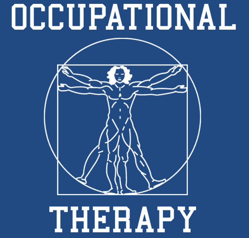 Occupational Therapy Awareness Month shirt design - zoomed