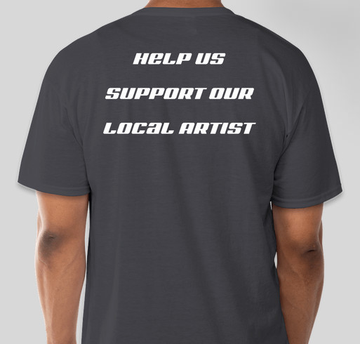 BR Artist Uplift Fundraiser Fundraiser - unisex shirt design - back