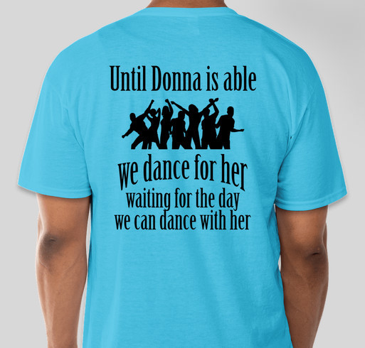Donna's Medical Recovery Fund Fundraiser - unisex shirt design - back