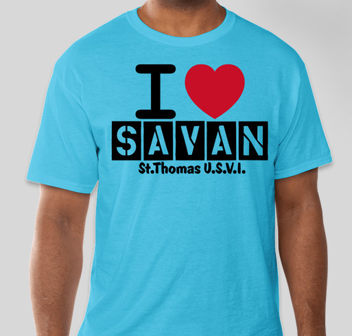 SAVAN CLEAN-UP AND RESTORE FUND Fundraiser - unisex shirt design - front