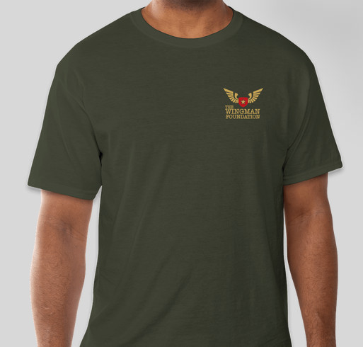 A Run to Remember Fundraiser - unisex shirt design - front