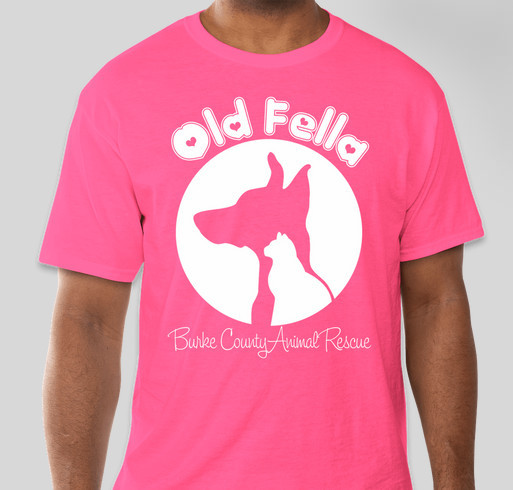 Old Fella Animal Rescue Fundraiser - unisex shirt design - front