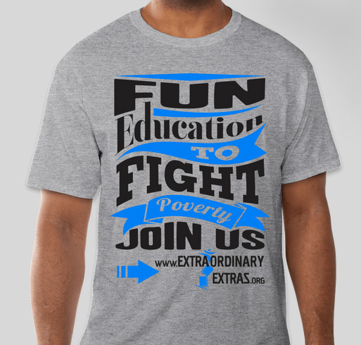 Extraordinary Extras T-Shirt Fundraiser Fundraiser - unisex shirt design - front