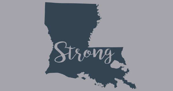 Louisiana flood victims charity shirt design. help raise money for
