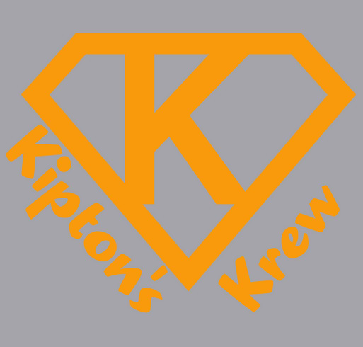 Kipton's Krew CureSearch Team shirt design - zoomed