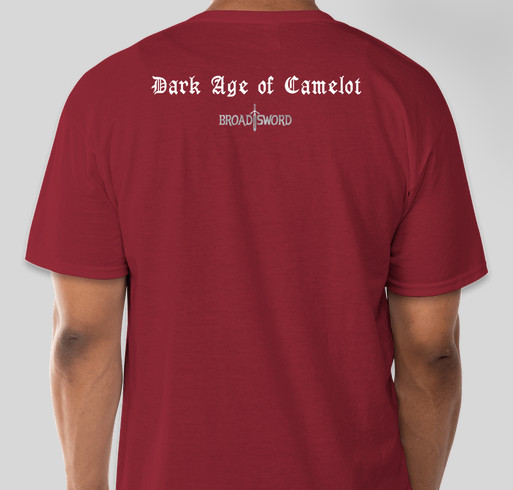 Dark Age of Camelot - Albion Realm Pride Fundraiser - unisex shirt design - back