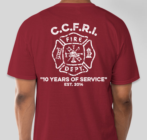 CCFRI T-Shirt Fundraiser Fundraiser - unisex shirt design - back
