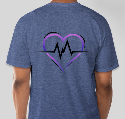 AMERICAN PAIN & DISABILITY FOUNDATION Fundraiser - unisex shirt design - back