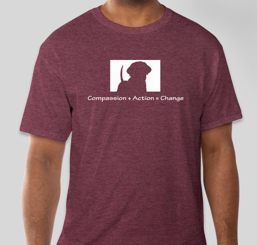 Goofy Foot Dog Rescue - Compassion Fundraiser - unisex shirt design - front