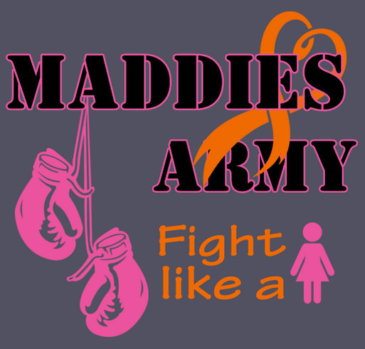 Maddie's Mission shirt design - zoomed