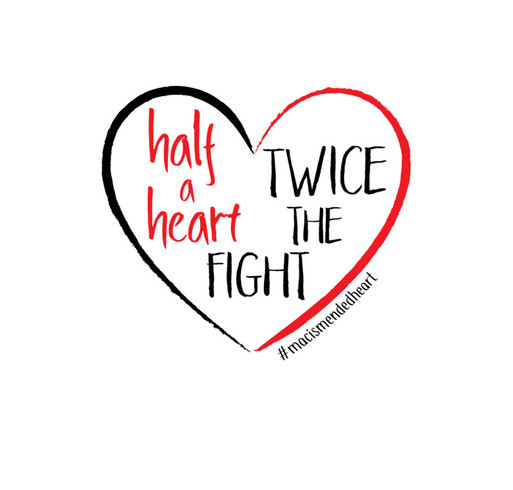 Maci's Mended Heart - Onesie Edition! shirt design - zoomed