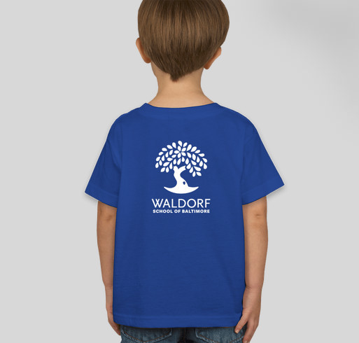 Get your Waldorf attire! Fundraiser - unisex shirt design - back