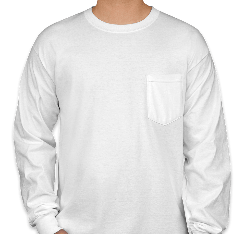 Gildan Ultra Cotton Long Sleeve Pocket T-shirt