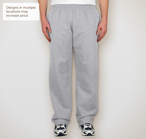 Gildan 50/50 Open Bottom Sweatpants - Selected Color